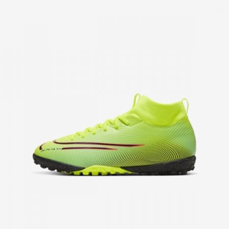 Nike Shoes Jr. Mercurial Superfly 7 Academy MDS TF | Lemon Venom / Aurora / Black