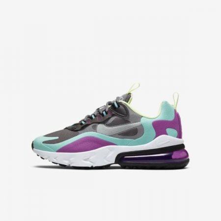 Nike Shoes Air Max 270 React | Gunsmoke / Aurora / Hyper Violet / Reflect Silver