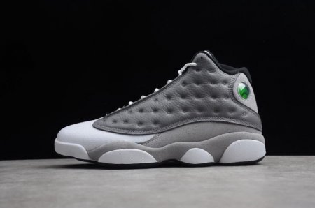 Men's | Air Jordan 13 Retro Atmosphere Grey Black White 414571-016 Basketball Shoes