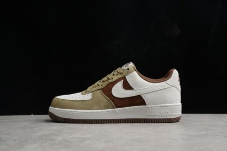 Women's | Nike Air Force 1 Low DB2260-199 Beige Brown Green Shoes Running Shoes