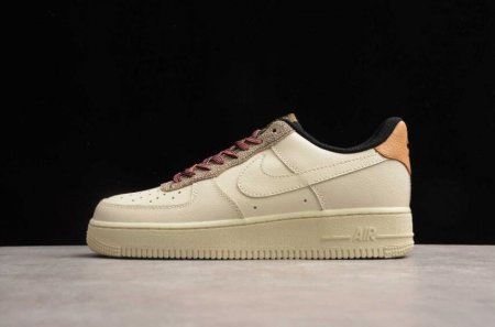 Women's | Nike Air Force 1 07 Fossil Wheat Shmmer CK4363-200 Running Shoes