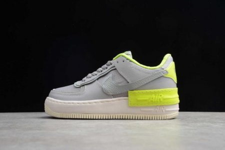 Men's | Nike Air Force 1 Shadow SE Atmosphere Grey Volt CQ3317-002 Running Shoes
