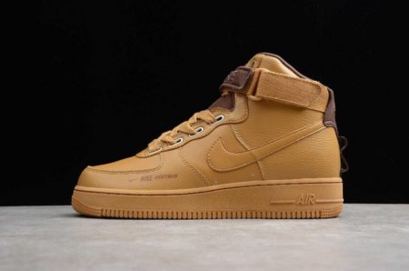 Men's | Nike Air Force 1 High UT Wheat Color AJ7311-002 Running Shoes