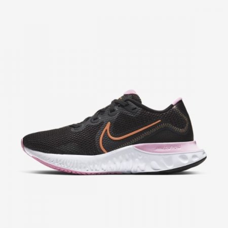 Nike Shoes Renew Run | Black / White / Pink / Orange Pulse