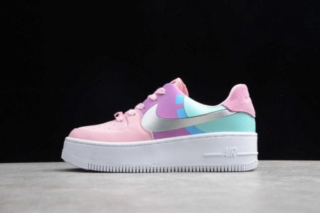 Men's | Nike Air Force 1 Sage Low LX Pink Moon Silver BV1976-007 Running Shoes