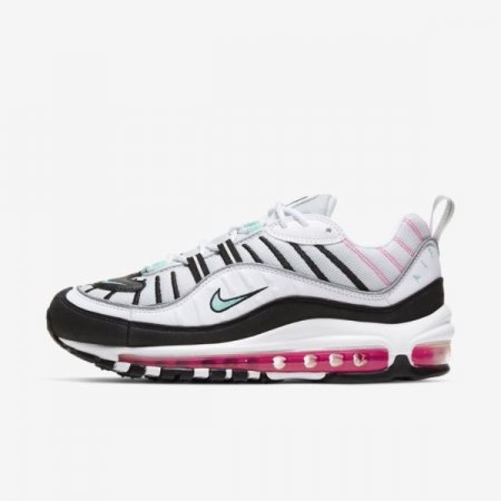 Nike Shoes Air Max 98 | Pure Platinum / Black / Pink Blast / Aurora