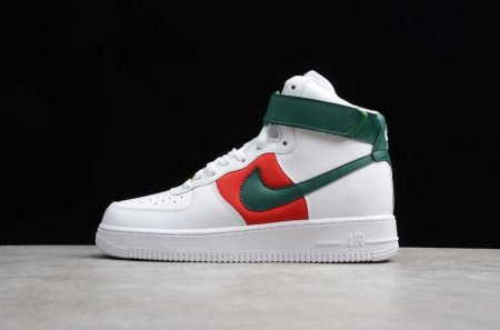Men's | Nike Air Force 1 High 07 WB White Green Red CK4580-100 Running Shoes