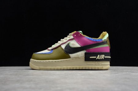 Women's | Nike Air Force 1 Shadow SE Cactus Flower Fossil CT1985-500 Running Shoes