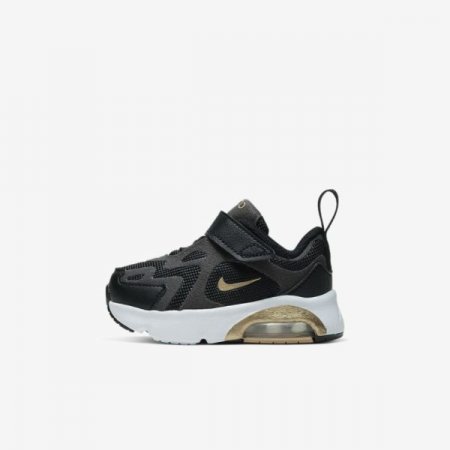 Nike Shoes Air Max 200 | Black / Anthracite / White / Metallic Gold