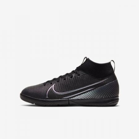 Nike Shoes Jr. Mercurial Superfly 7 Academy IC | Black / Black