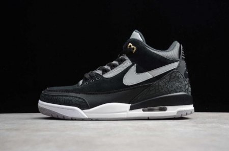 Men's | Air Jordan 3 Retro TH SP Black Silver Basketball Shoes