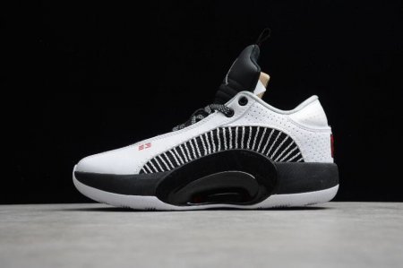 Men's | Air Jordan XXXV Low PF White Metallic Silver Black CW2459-101 Shoes Basketball Shoes