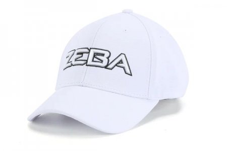 New Sale | Zeba Baseball Cap-White