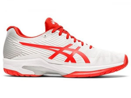 ASICS | WOMEN'S SOLUTION SPEED FF - White/Fiery Red