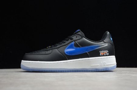 Men's | Nike Air Force 1 Low NYC Black Blue Orange White CZ7928-001 Running Shoes