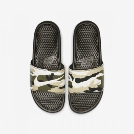 Nike Shoes Benassi JDI | Sequoia / Team Gold / Medium Olive / Pale Ivory