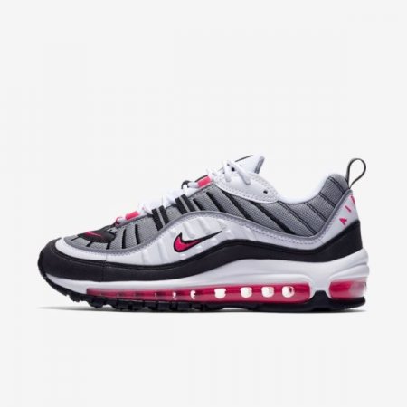 Nike Shoes Air Max 98 | White / Dust / Reflect Silver / Solar Red