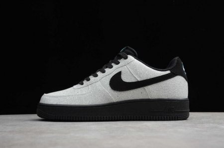 Men's | Nike Air Force 1 Low Silver Black 718152-006 Running Shoes