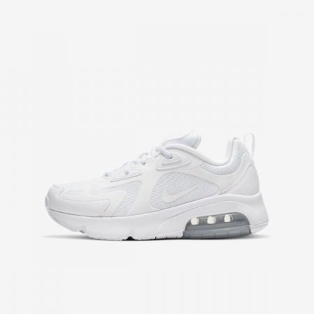 Nike Shoes Air Max 200 | White / Metallic Silver / White / White