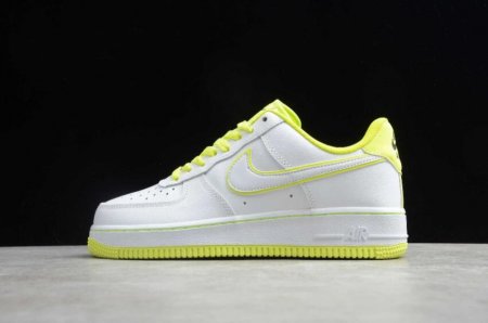 Women's | Nike Air Force 1 07 White Orange Yellow 808128-616 Running Shoes