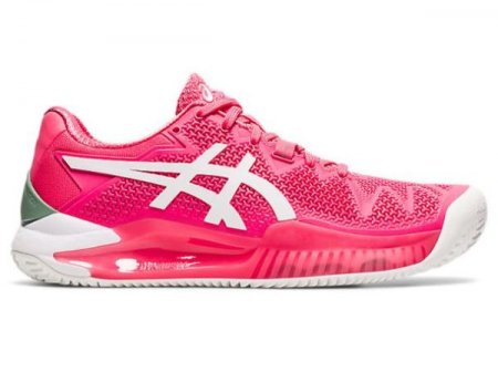 ASICS | WOMEN'S GEL-Resolution 8 Clay - Pink Cameo/White
