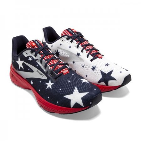 Brooks Women's Launch 8 Blue/Red/White