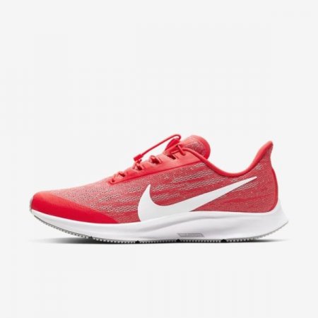 Nike Shoes Air Zoom Pegasus 36 FlyEase | Laser Crimson / Light Smoke Grey / Photon Dust / White