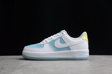 Women's | Nike Air Force 1 07 White Lt Blue AA7687-400 Running Shoes