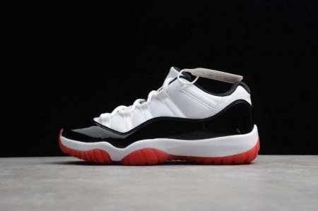 Women's | Air Jordan 11 Retro Low White University Red Black AV2187-160 Basketball Shoes