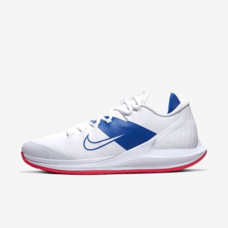 Nike Shoes Court Air Zoom Zero | White / Game Royal / Flash Crimson / White