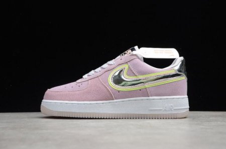 Women's | Nike Air Force 1 07 Violet Star Chrome CW6013-500 Running Shoes