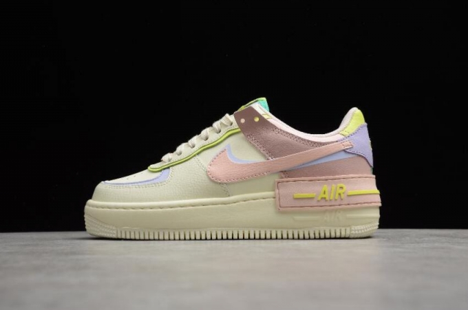 Men's | Nike Air Force 1 Shadow Cashmere Pale Coral CI0919-700 Running Shoes