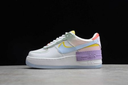 Men's | Nike WMNS Air Force 1 Shadow White Hydrogen Blue White CW2630-141 Running Shoes