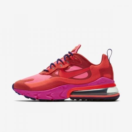 Nike Shoes Air Max 270 React | Mystic Red / Pink Blast / Habanero Red / Bright Crimson