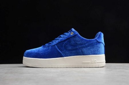 Women's | Nike Air Force 1 07 PRM 3 Blue Void Sail White AT4144-400 Running Shoes