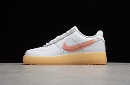 Women's | Nike Flyleather Air Force 1 White DB3598-100 Running Shoes