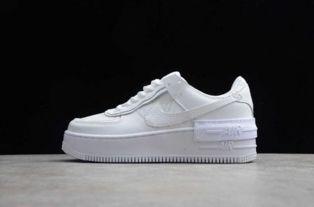 Men's | Nike Air Force 1 Shadow Triple White CK3172-110 Running Shoes