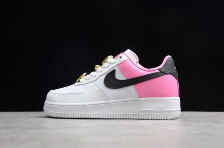 Men's | Nike Air Force 1 07 SE White Pink Black AA0287-107 Running Shoes