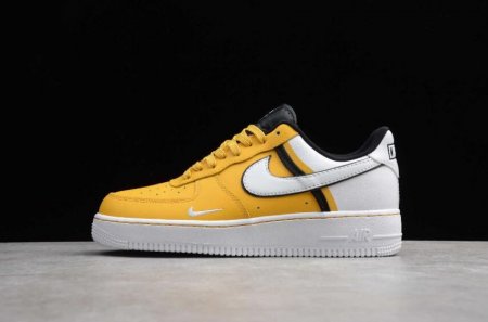 Men's | Nike Air Force 1 Yellow White Black CI0061-700 Running Shoes