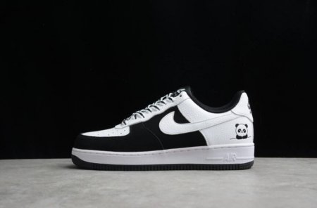 Women's | Nike Air Force 1 Low Supreme 554826-116 Black White Shoes Running Shoes
