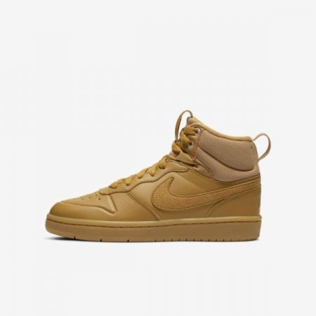 Nike Shoes Court Borough Mid 2 Boot | Wheat / Gum Medium Brown / Wheat
