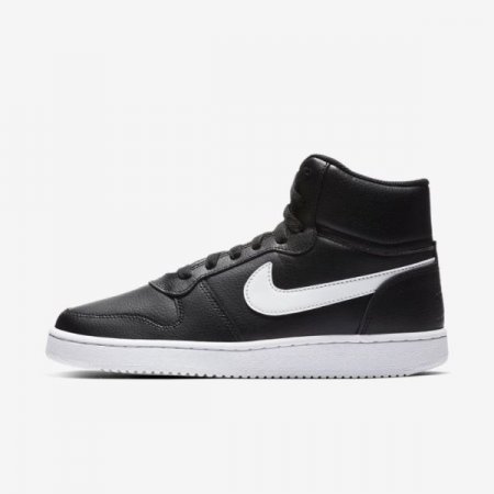 Nike Shoes Ebernon Mid | Black / White
