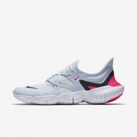 Nike Shoes Free RN 5.0 | White / Half Blue / Hyper Pink / Black