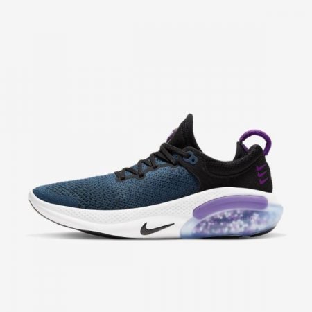 Nike Shoes Joyride Run Flyknit | Black / Vivid Purple / Valerian Blue / Black