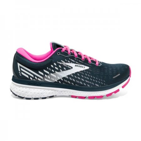 Brooks Women's Ghost 13 ReflectivePond/Pink/Ice