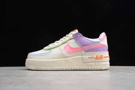 Women's | Nike Air Force 1 Shadow Pale Ivory Digital Pink CU3012-164 Running Shoes
