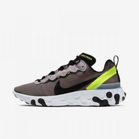 Nike Shoes React Element 55 | Pumice / White / Blue Chill / Black