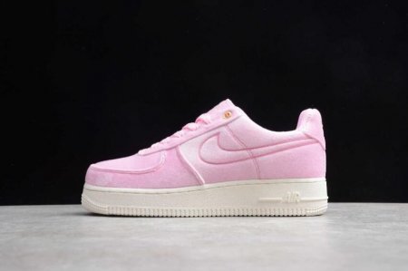 Women's | Nike Air Force 1 07 PRM 3 Pink Rise Sail White AT4144-600 Running Shoes
