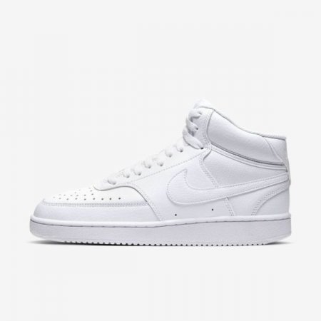 Nike Shoes Court Vision Mid | White / White / White