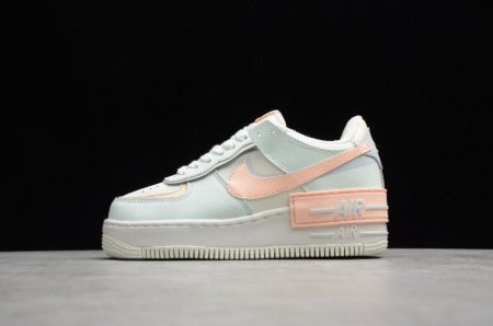 Men's | Nike Air Force 1 Shadow Sail Barely Green Crimson Tint CU8591-104 Running Shoes